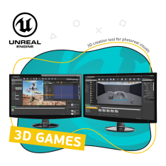 Unreal Engine 4. Игровой движок - КИБЕРшкола программирования для детей, компьютерные курсы для школьников, начинающих и подростков - KIBERone г. Павловск