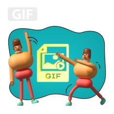 Gif-анимация - КИБЕРшкола программирования для детей, компьютерные курсы для школьников, начинающих и подростков - KIBERone г. Павловск