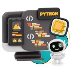 Мой первый сайт с мозгами: Python + AI - КИБЕРшкола программирования для детей, компьютерные курсы для школьников, начинающих и подростков - KIBERone г. Павловск