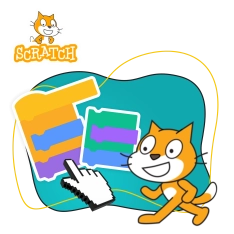 Scratch. Продвинутый уровень – создаём игры, как маленькие разработчики! - КИБЕРшкола программирования для детей, компьютерные курсы для школьников, начинающих и подростков - KIBERone г. Павловск