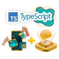 TypeScript + AI: создаём умные веб-приложения - КИБЕРшкола программирования для детей, компьютерные курсы для школьников, начинающих и подростков - KIBERone г. Павловск
