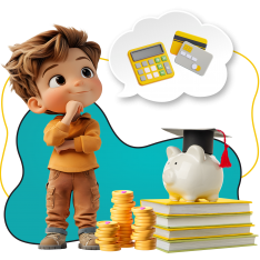 Финансовый интеллект вместе KIBERone - КИБЕРшкола программирования для детей, компьютерные курсы для школьников, начинающих и подростков - KIBERone г. Павловск