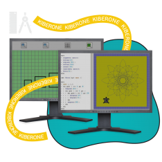 Исполнители чертежник и черепашка - КИБЕРшкола программирования для детей, компьютерные курсы для школьников, начинающих и подростков - KIBERone г. Павловск