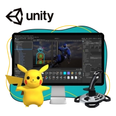 Мир игр на Unity 2D на популярном движке + AI-помощники - КИБЕРшкола программирования для детей, компьютерные курсы для школьников, начинающих и подростков - KIBERone г. Павловск