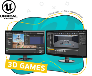 Unreal Engine 4. Игровой движок - Школа программирования для детей, компьютерные курсы для школьников, начинающих и подростков - KIBERone г. Павловск